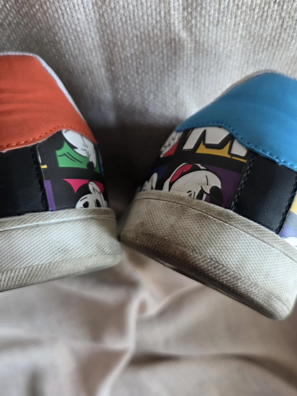 Disney Paris White with Multicolor‎ Pop Art Accents Adult Disneybound Mickey
